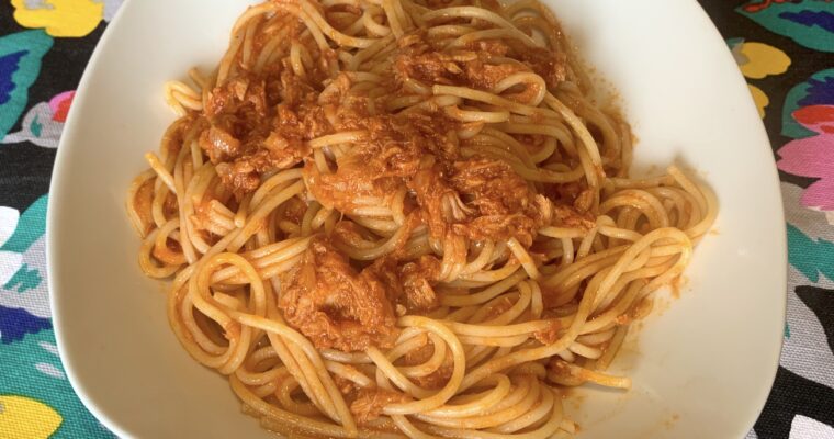 Spaghetti with Tuna