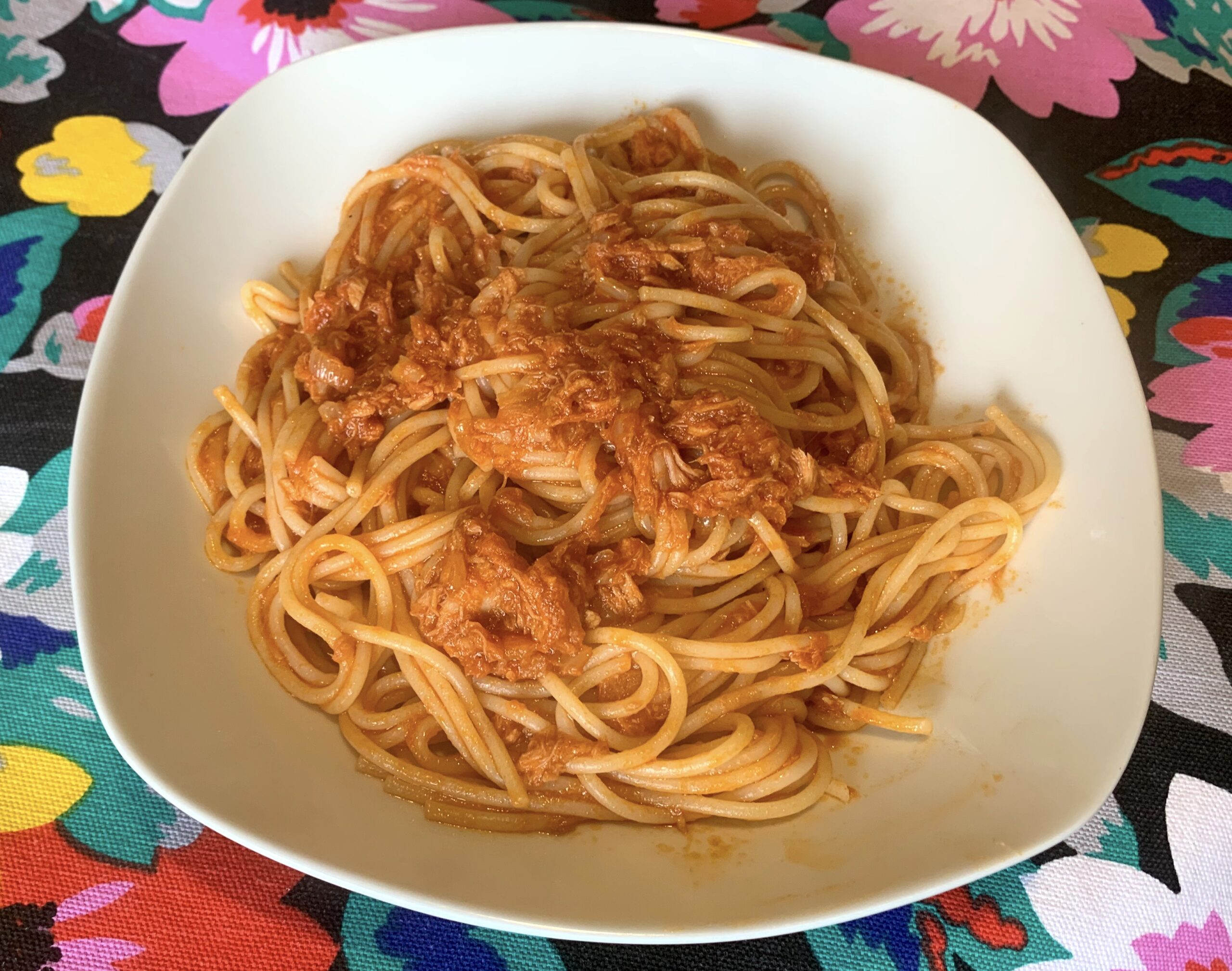 Spaghetti with Tuna