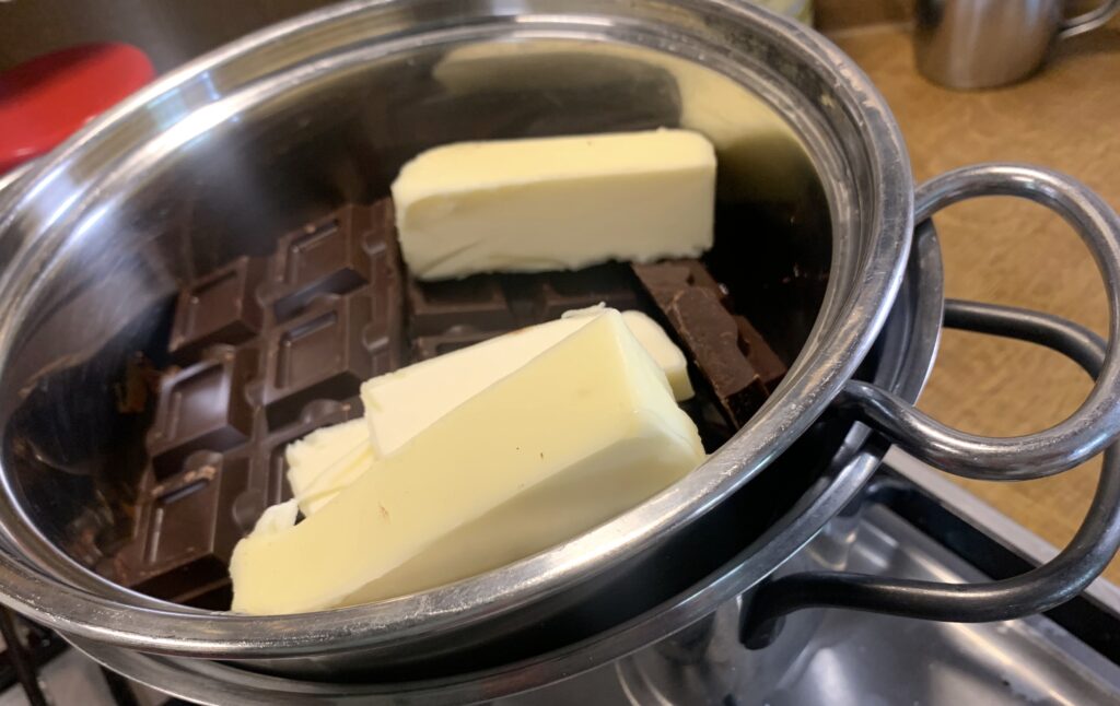 Butter +chocolate