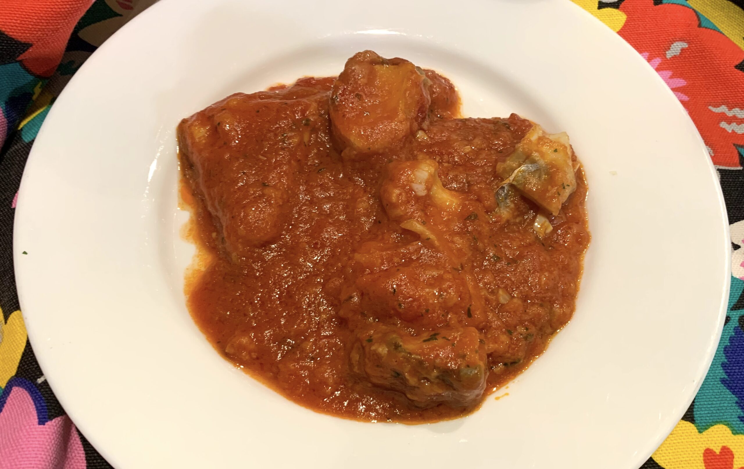 Merluzzo (Cod) alla Livornese