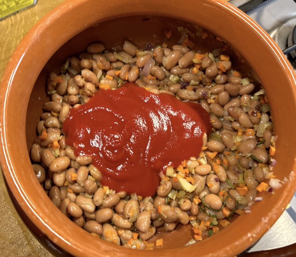 Beans Borlotti+tomato