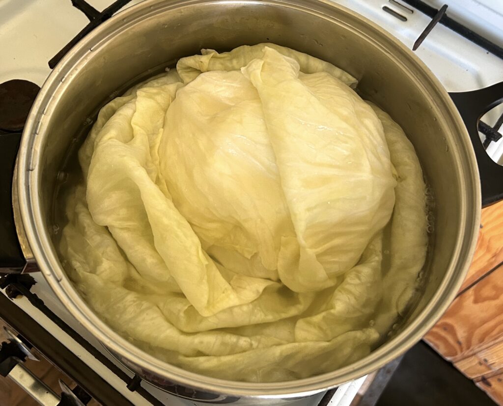 detach cabbage