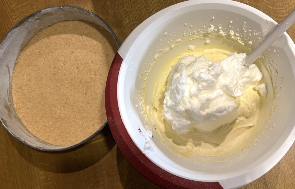 white eggs  in a bowl of yolks