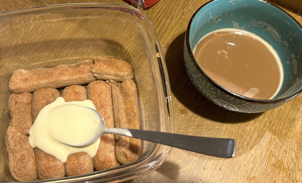 ladyfingers + mascarpone