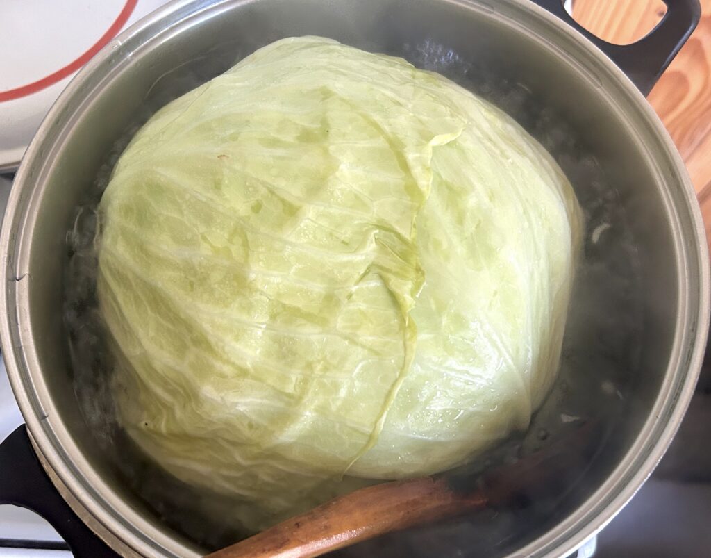 one side cabbage