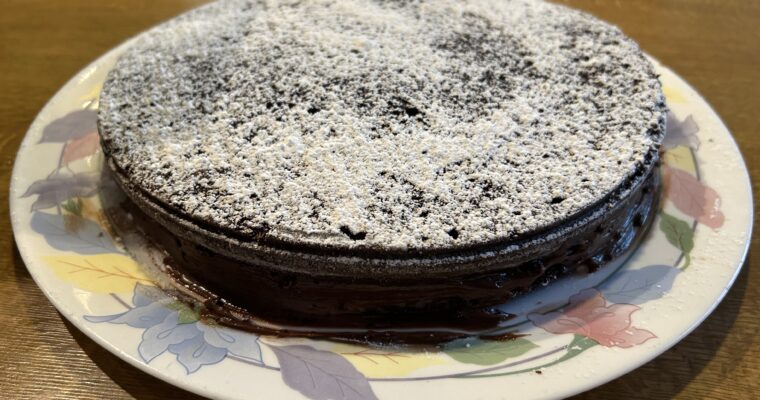 ​Eggless Cake with Mascarpone and Nutella