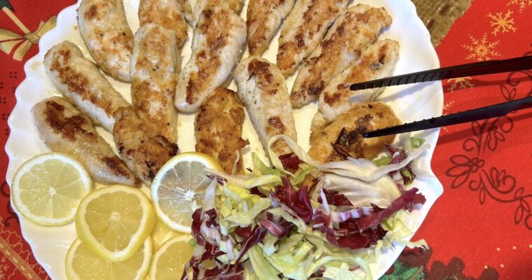 Chicken breast fillets with lemon