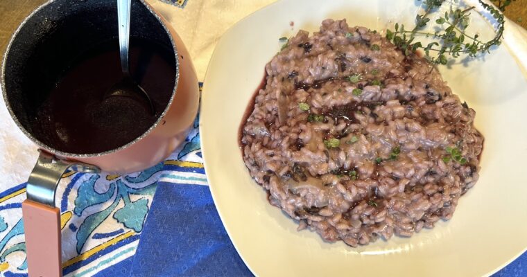 Risotto with Radicchio and Taleggio