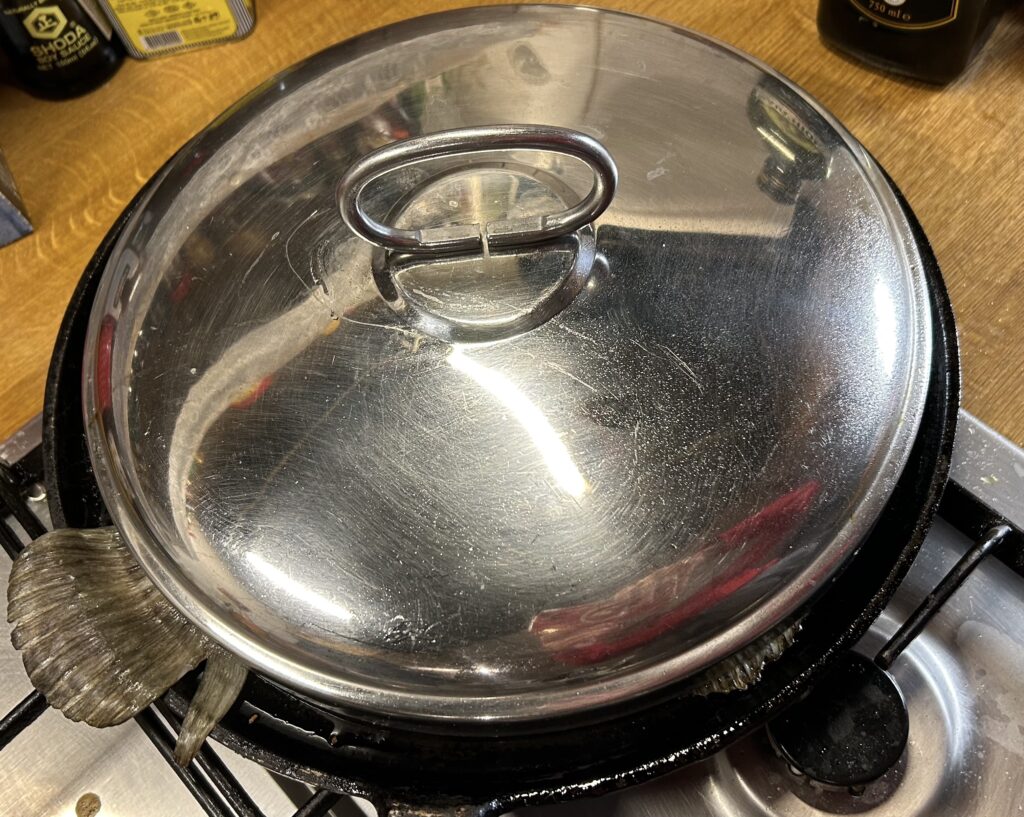 cook cover with a lid