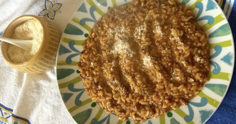 Rice with ragù bolognese