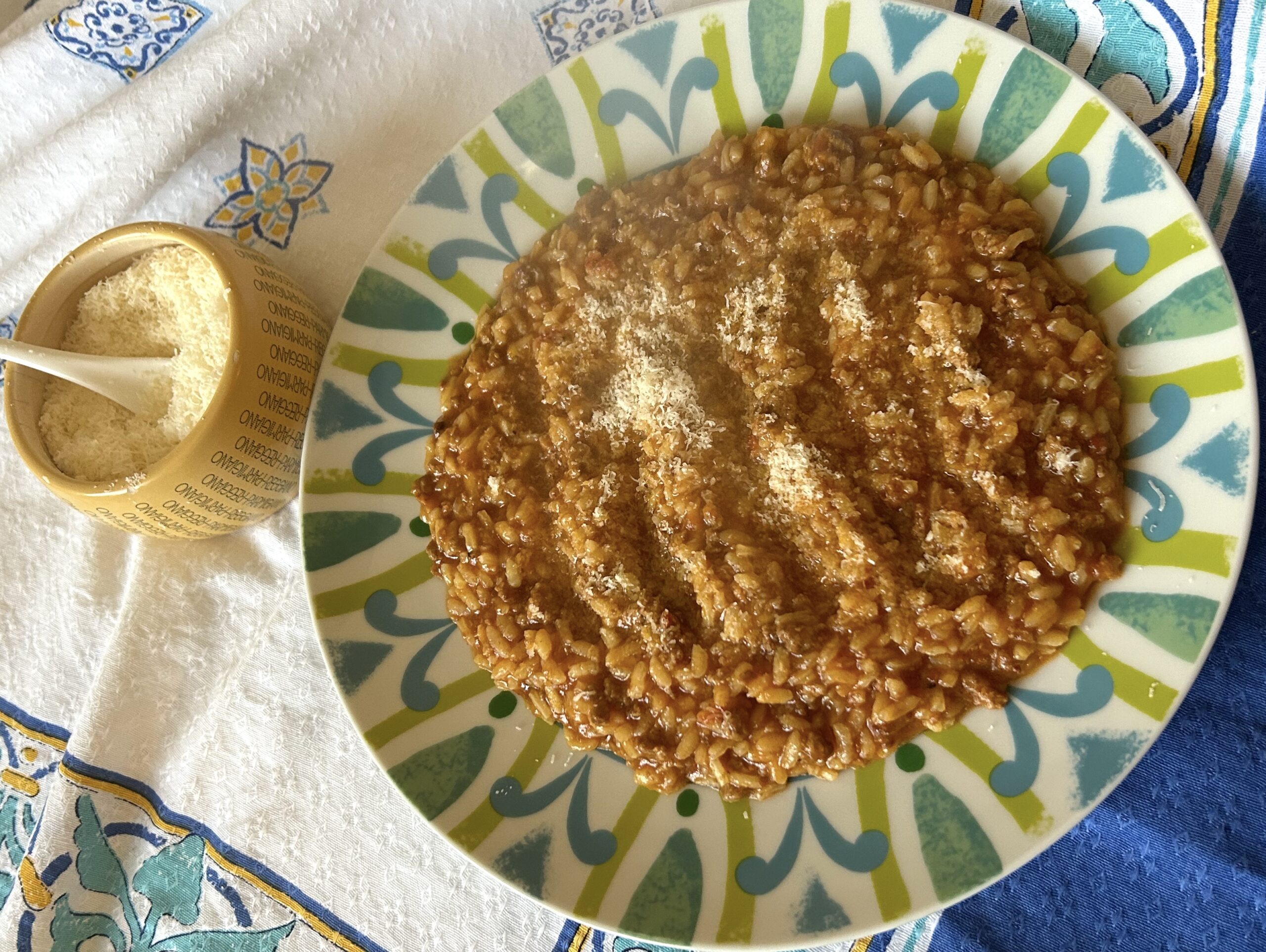 Rice with ragù bolognese