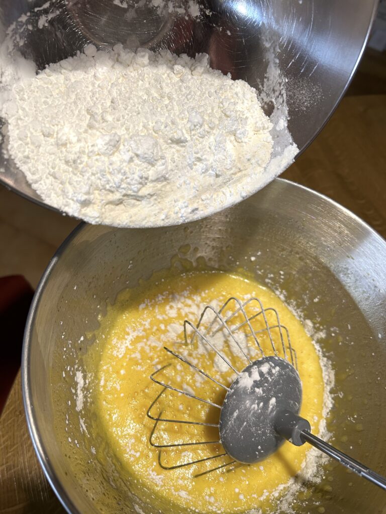 flour and potato starch