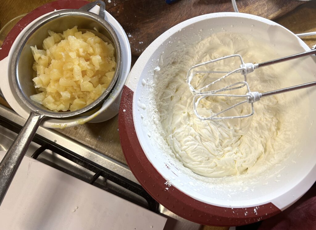 cold cream turn the whisk