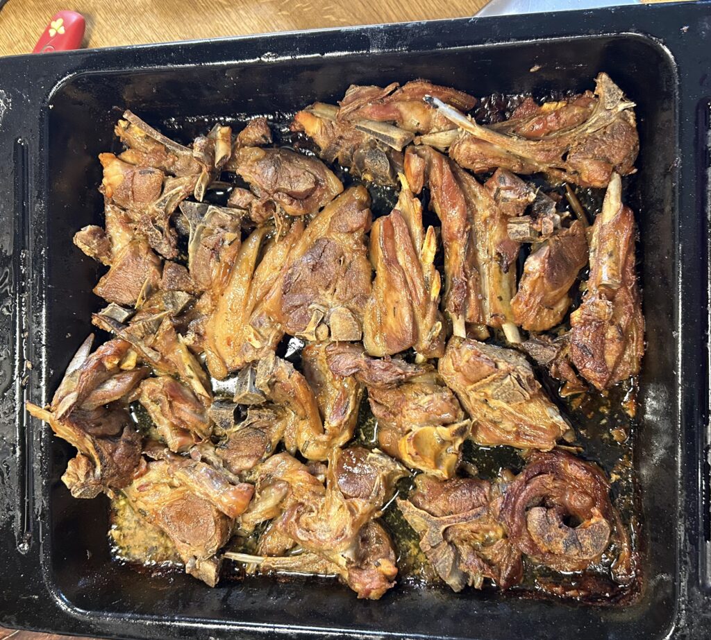 lamb cooked