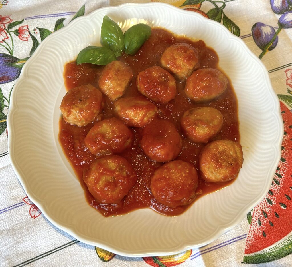 Stewed turkey meatballs – Chef Mamy recipes, italian, food