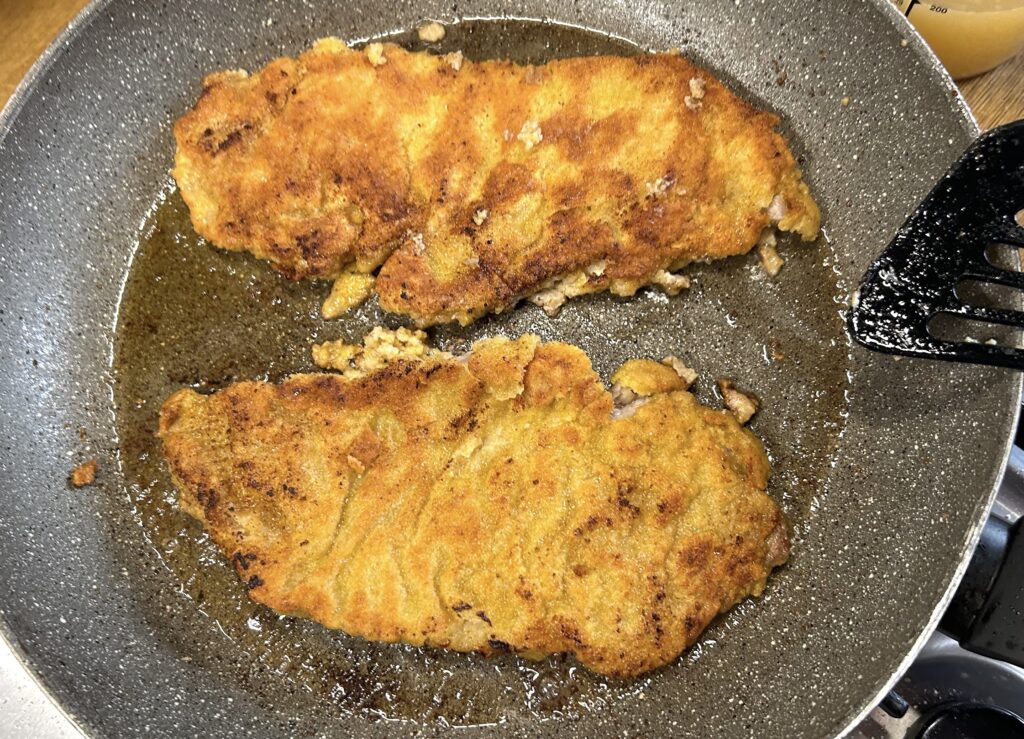 cooked cutlets