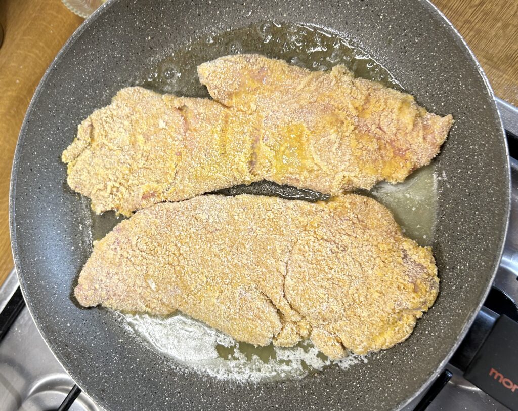 cutlets fried in butter