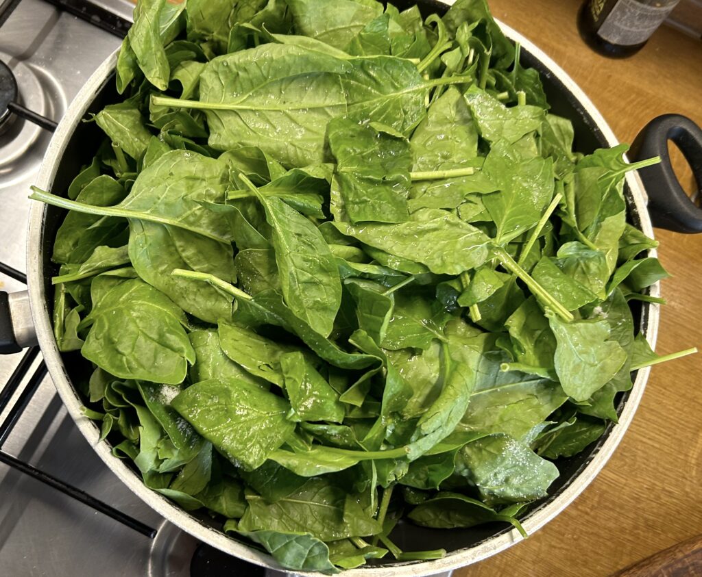 fresh spinach