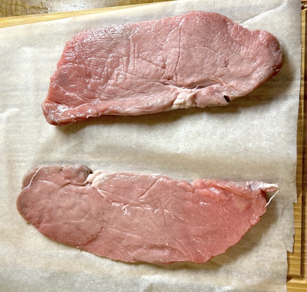 veal steaks