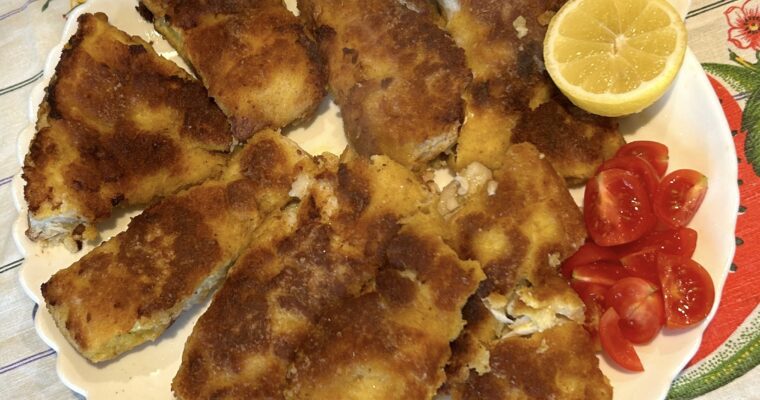 African perch cutlet