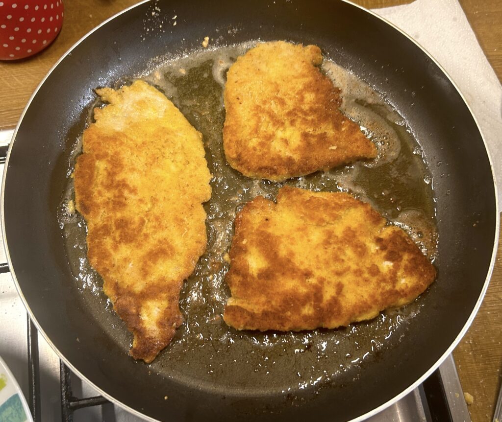 cook the turkey breast on both sides