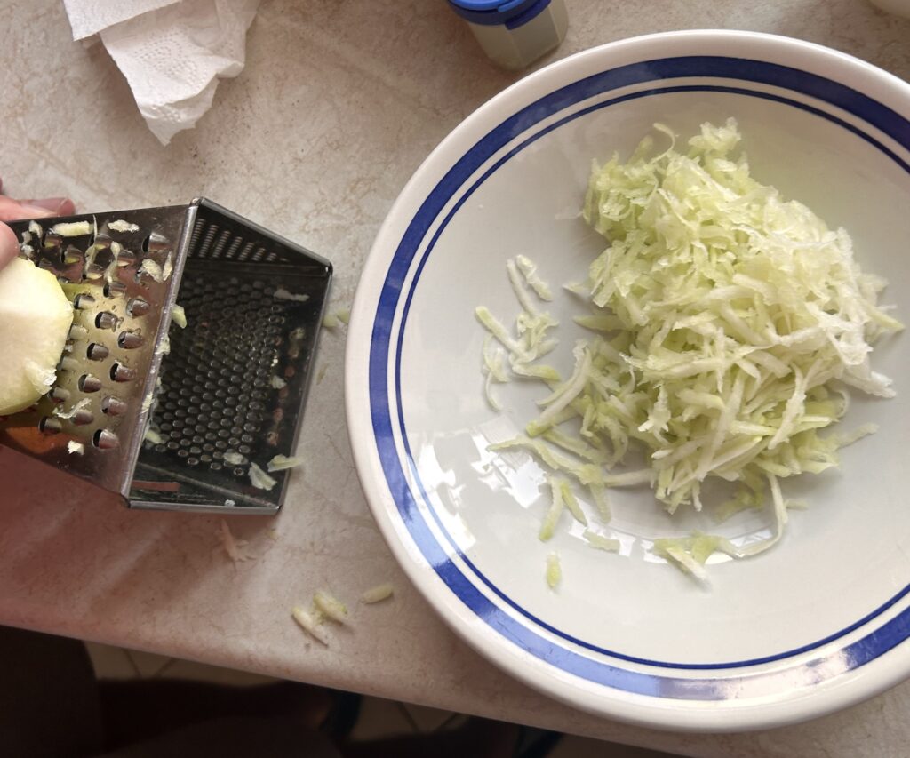 grater kohlrabi