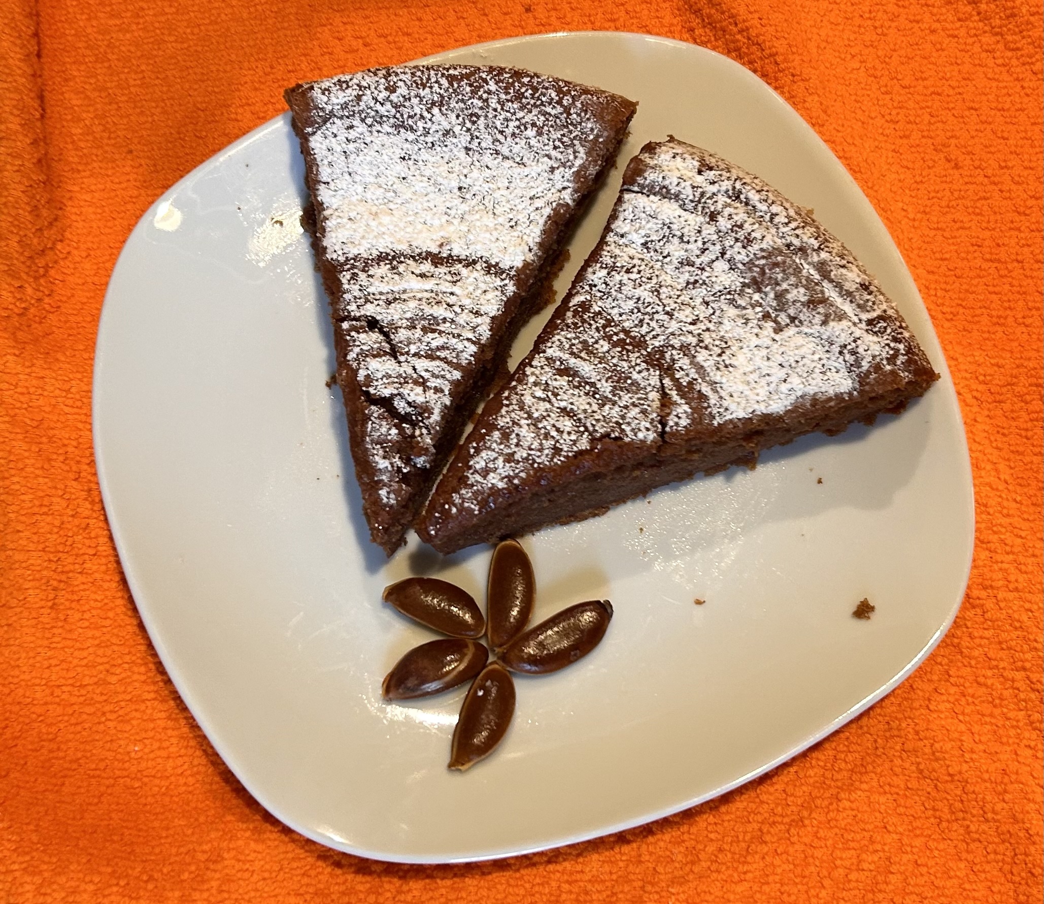 Persimmon cake