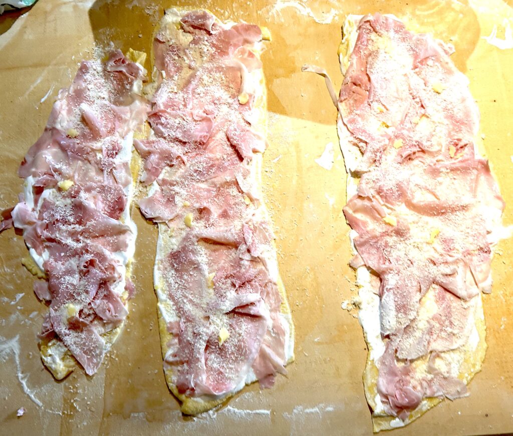 Tartufo bianco e prosciutto cotto