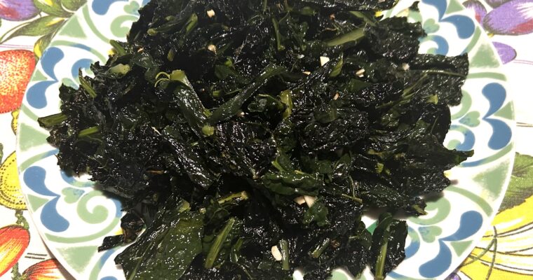 Crispy di Cavolo nero (Black Cabbage)